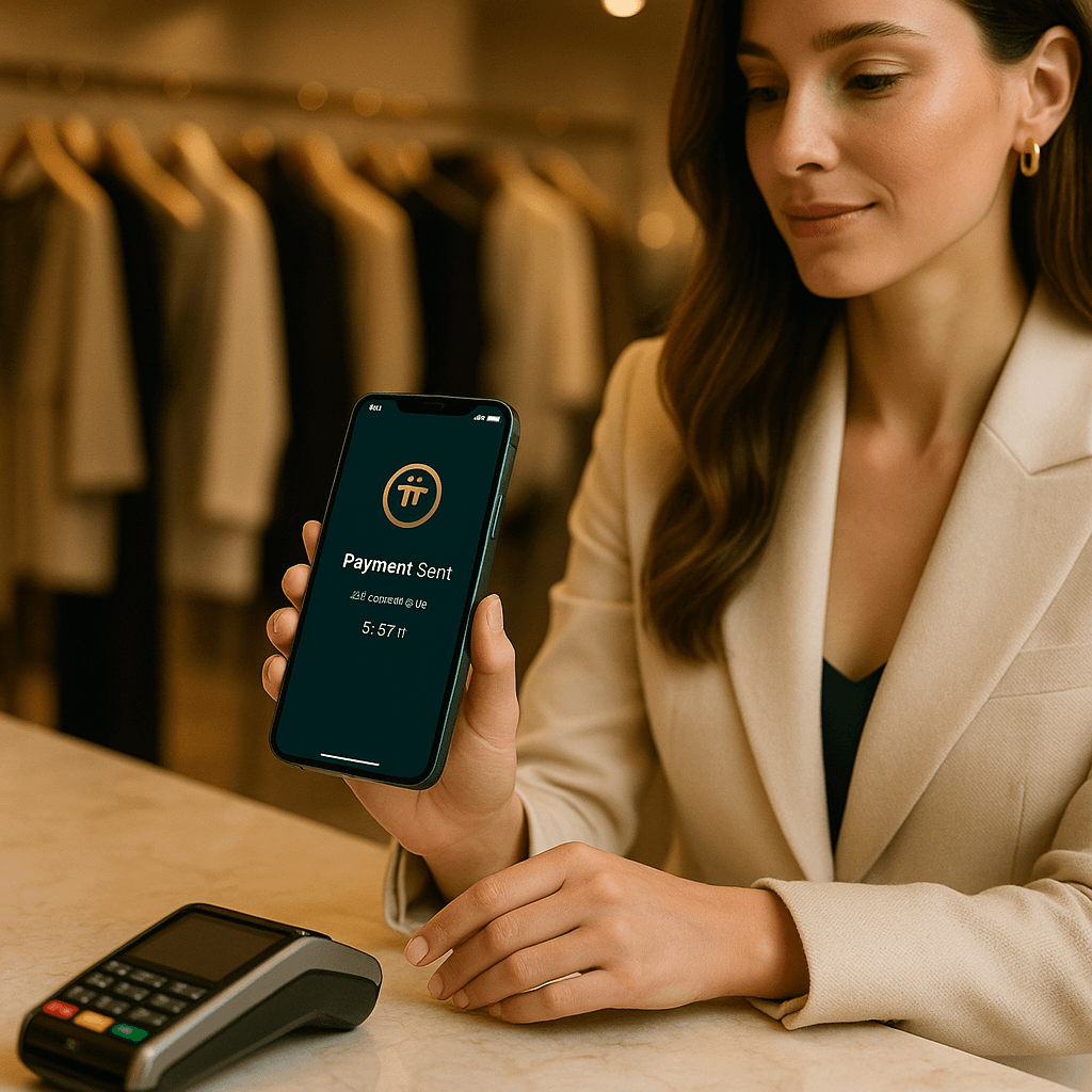 Elegant Pi payment